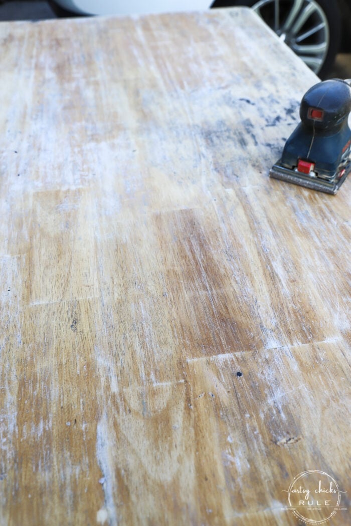 Bleaching Wood For A New Look Artsy Chicks Rule®