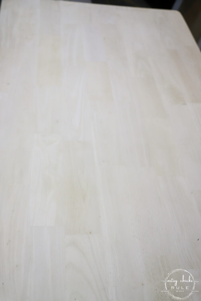 Bleaching Wood For A New Look Artsy Chicks Rule®