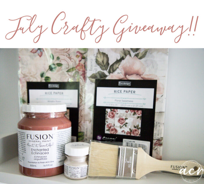 July Crafty Giveaway!