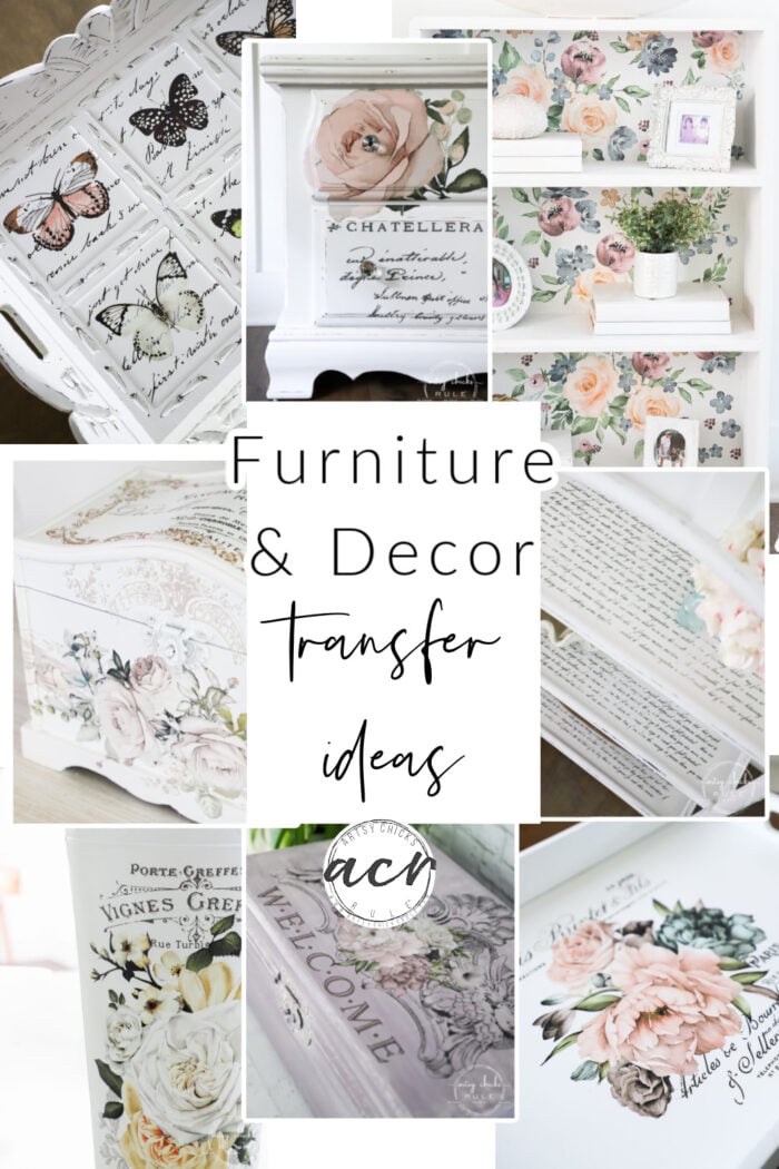 Furnture & Decor Transfers Ideas