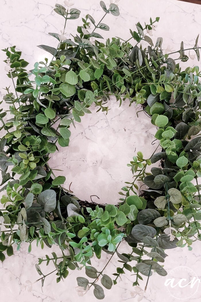 green eucalyptus wreath