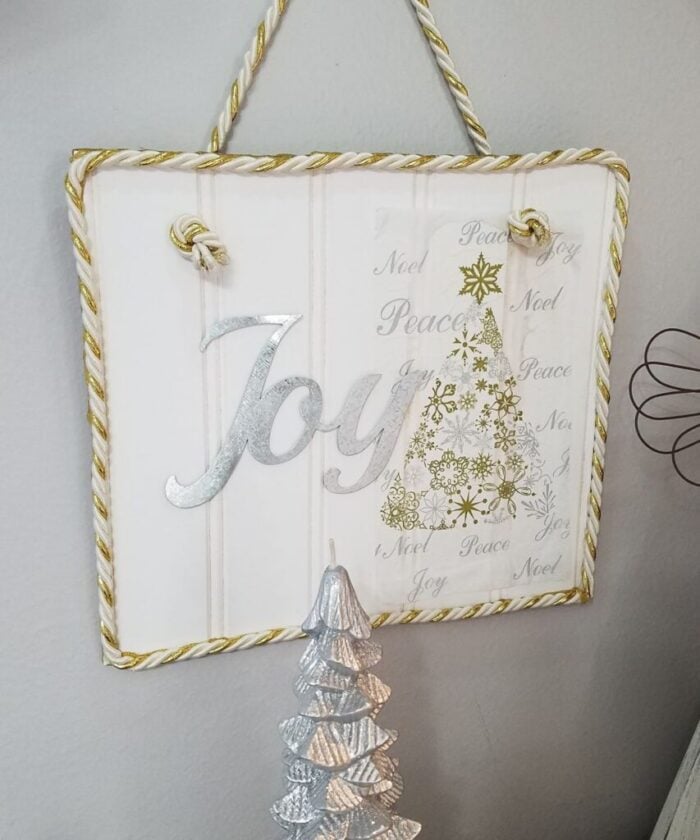 joy wall hanging