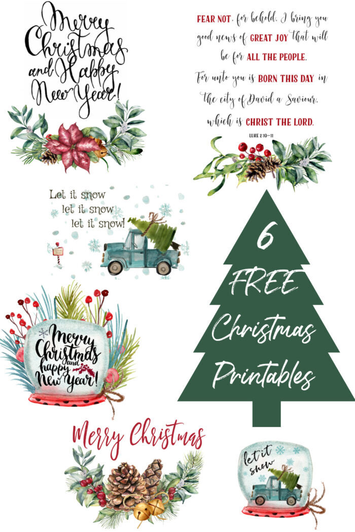 christmas free printables