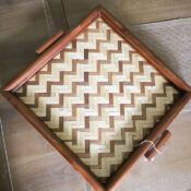 Stained Tray Makeover