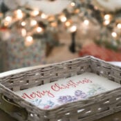 Merry Christmas Printable Tray