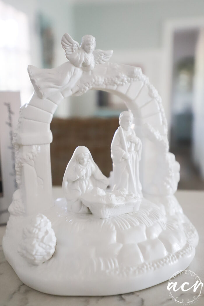 white Nativity