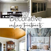 8 DIY Decorative Ceiling Treatments artsychicksrule