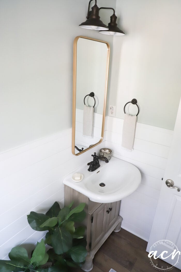 Guest Bathroom Details — Blushing Boho