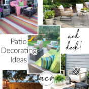 Deck & Patio Decorating Ideas artsychicksrule