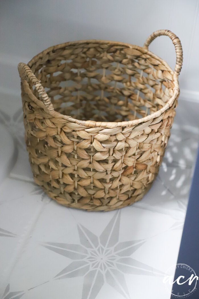 basket for trash