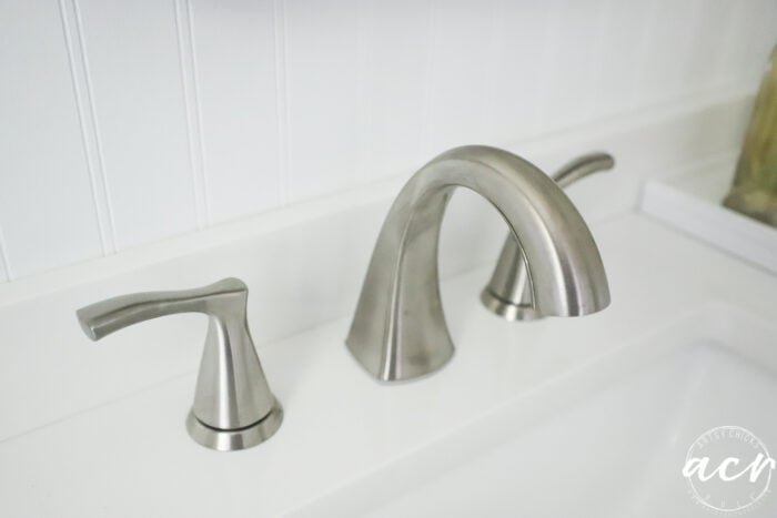 brushed nickel faucet