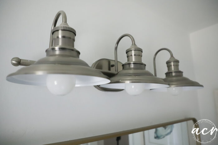 stainless coastal style light