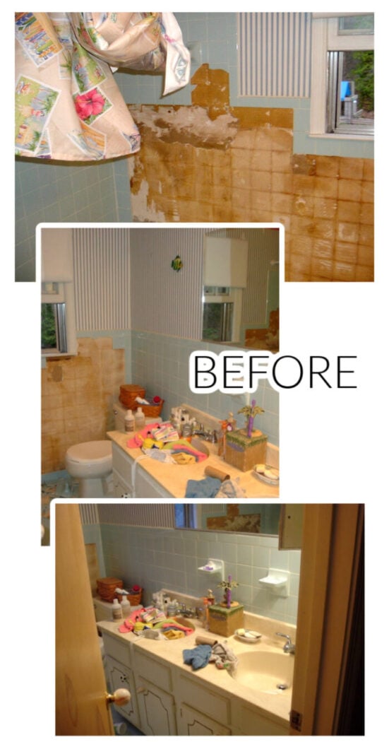 Hall Bath Remodel Reveal (x2!)