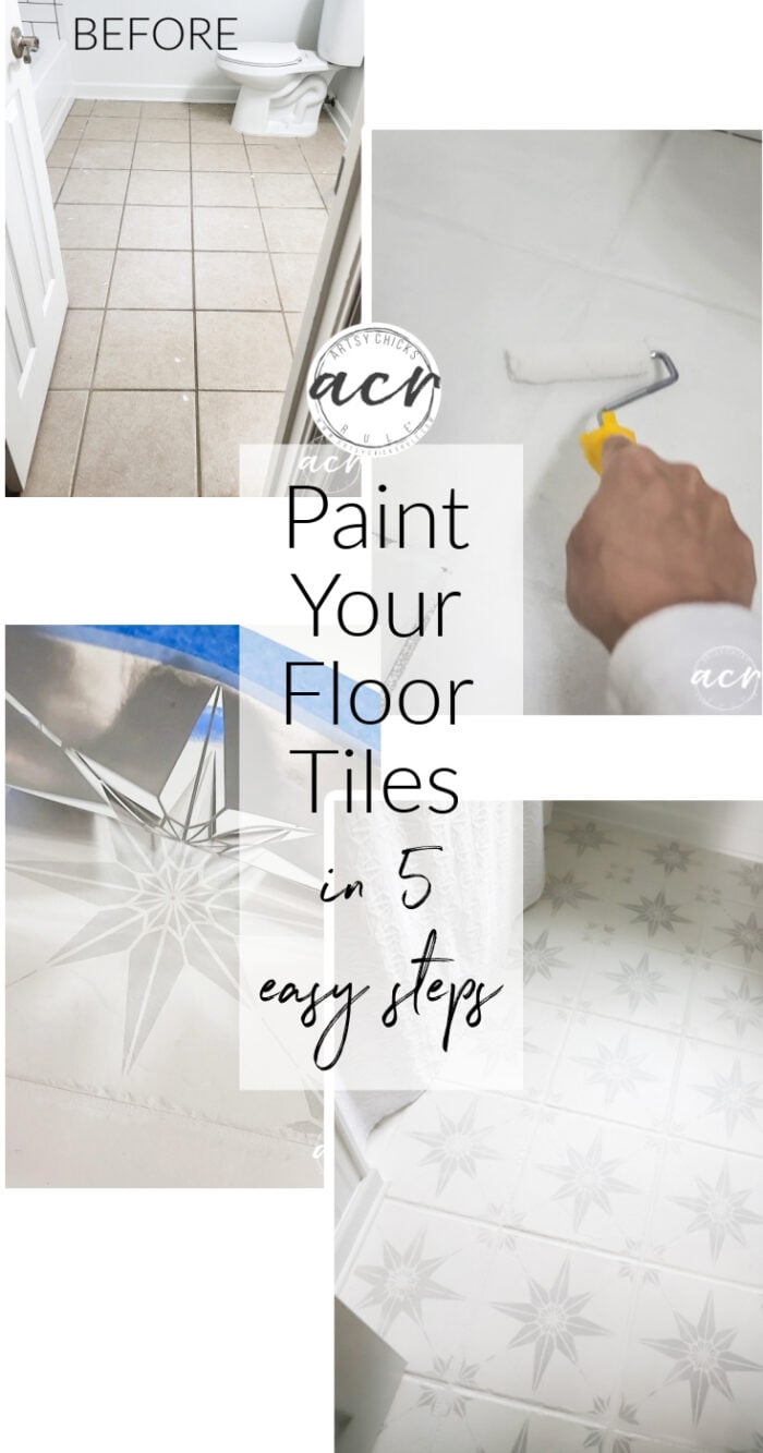 How To Paint A Tile Floor