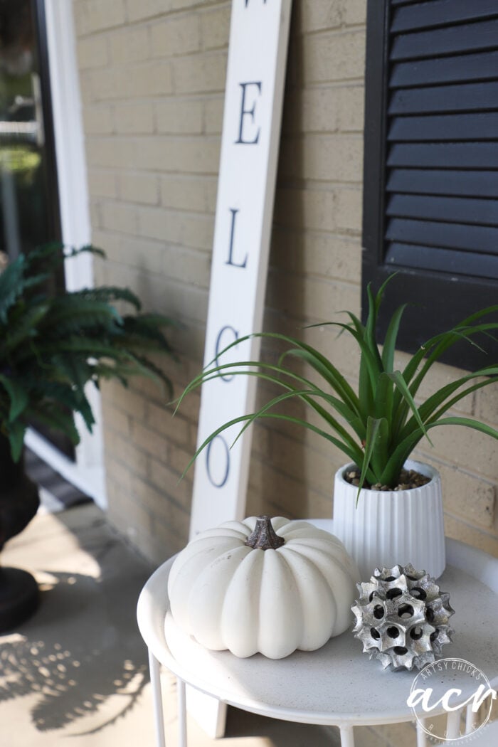 Simple Fall Porch