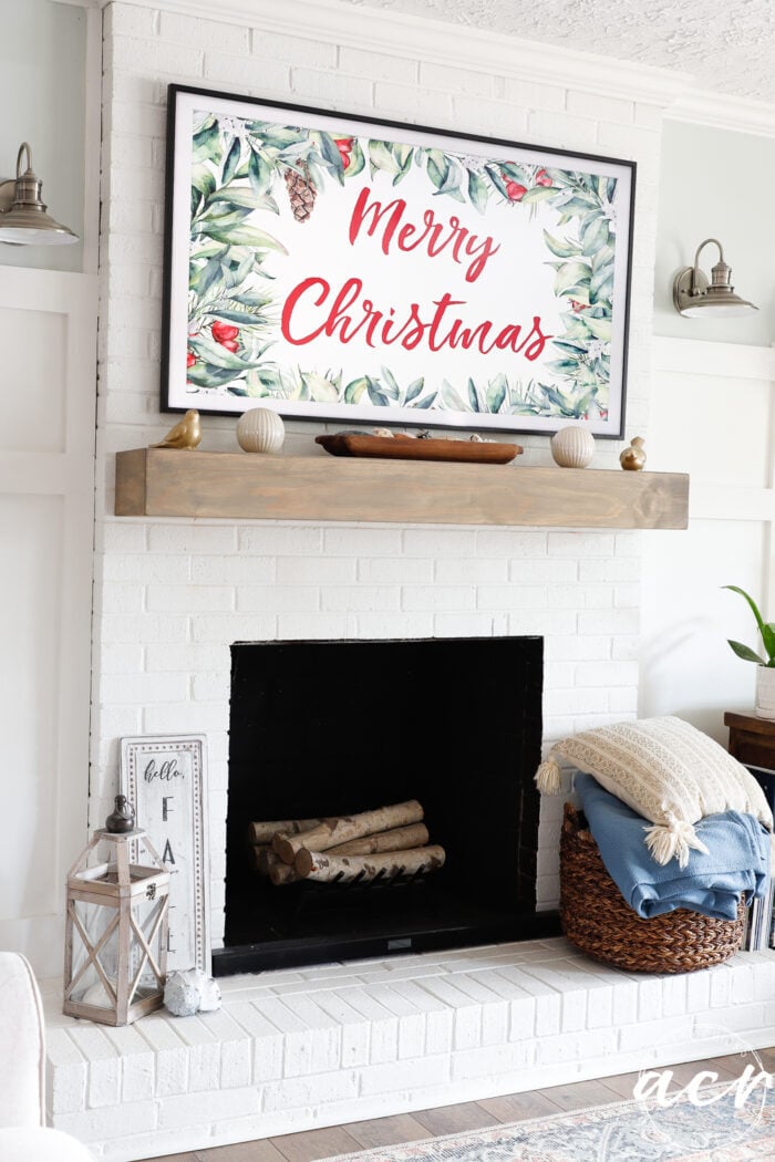 9 FREE Christmas Frame TV Art Designs to use on your Frame TV (or smart TV) or download and print out as decor! artsychicksrule.com