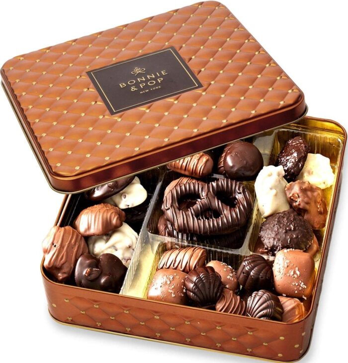 box of assorted chocolates