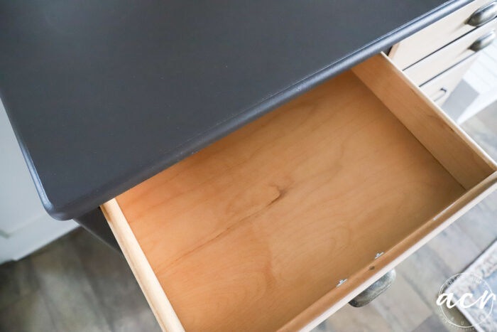 drawer open inside drawer