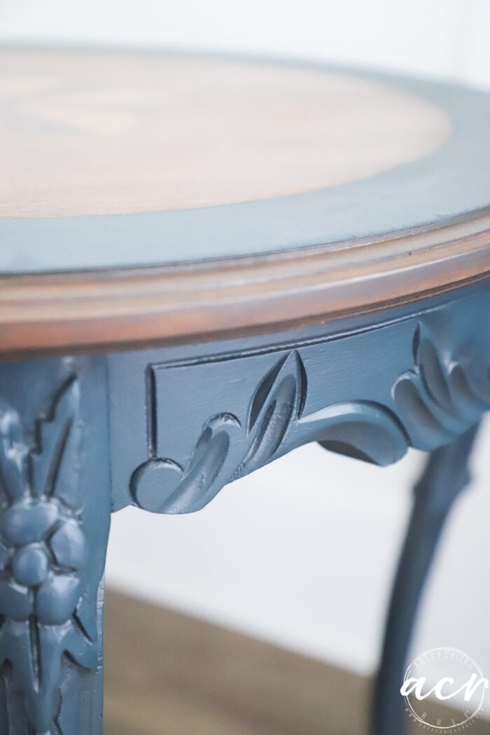Easy Way To Glaze Painted Furniture