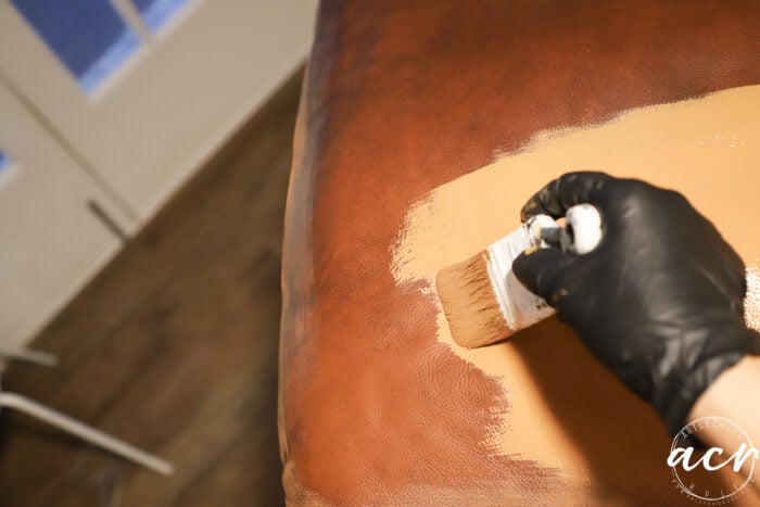 Synthetic leather paint sale