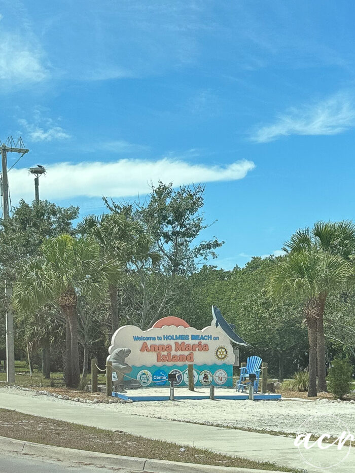 Anna Maria Island Sign