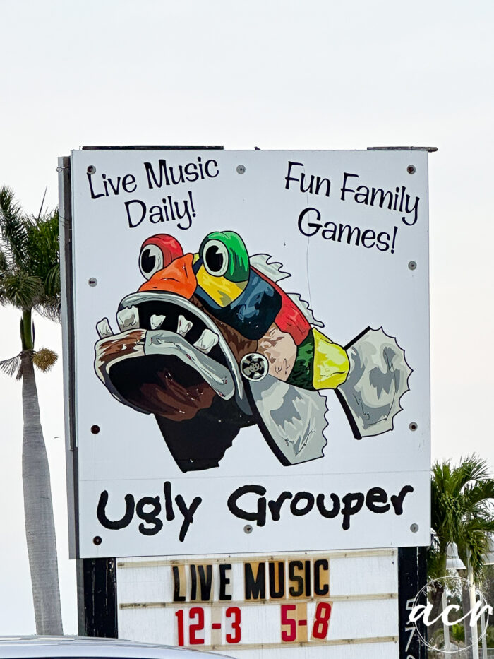 ugly grouper sign