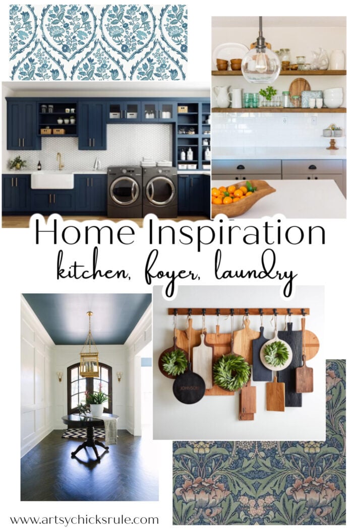 Today is all about home updates plus bunches of removable wallpaper ideas and options! artsychicksrule.com