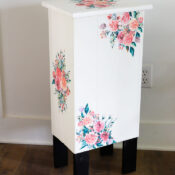 Floral Mini Cabinet