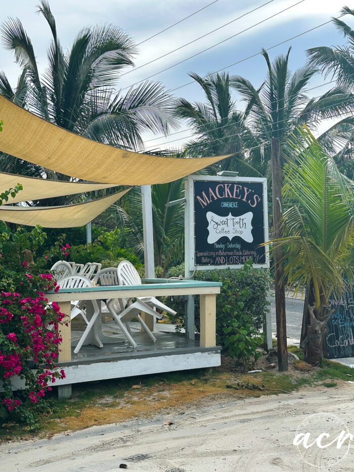 mackey's sweet shop sign