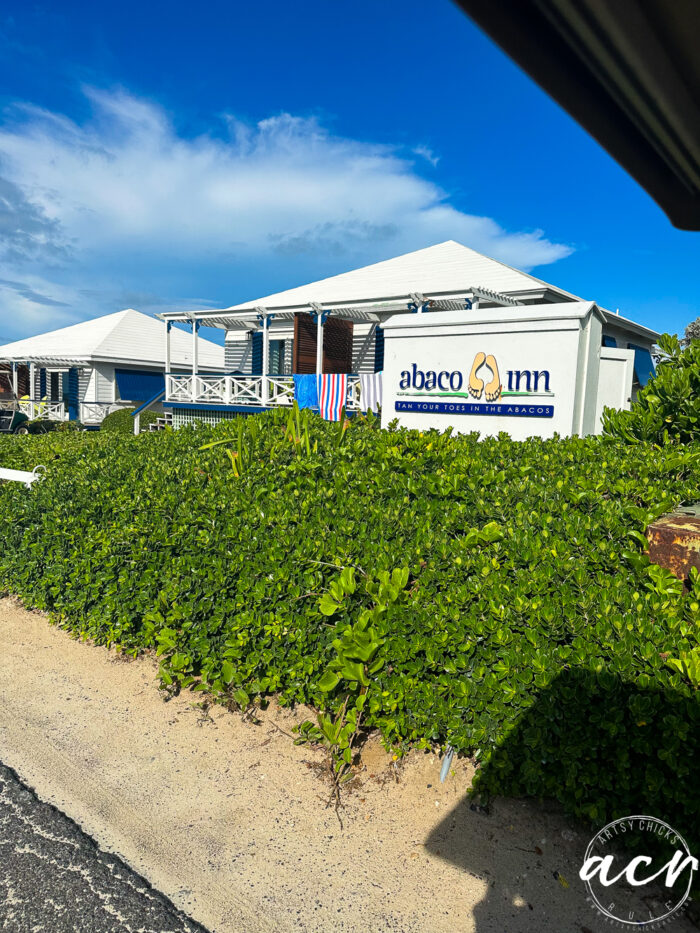 abaco inn sign