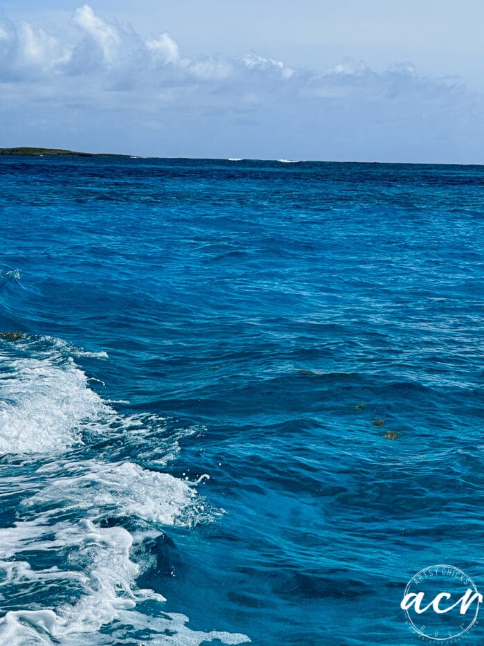 the bluest blue water there ever was