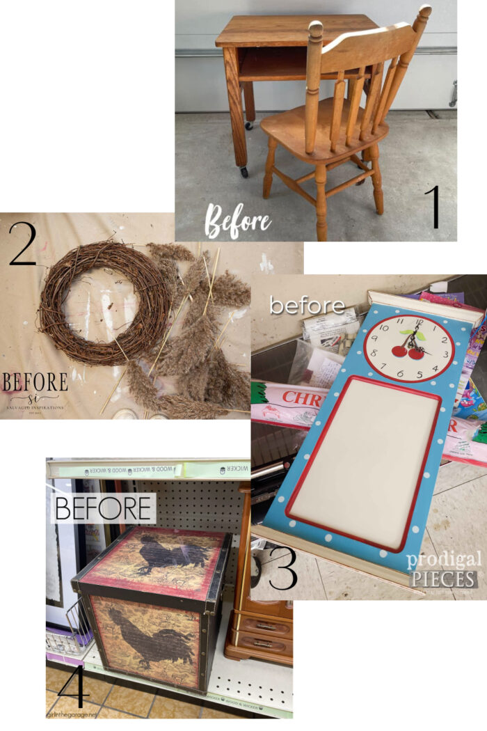 The French Provincial dressing table makeover is a breath of fresh air! Dingy $30 find cleaned up and made beautiful! artsychicksrule.com