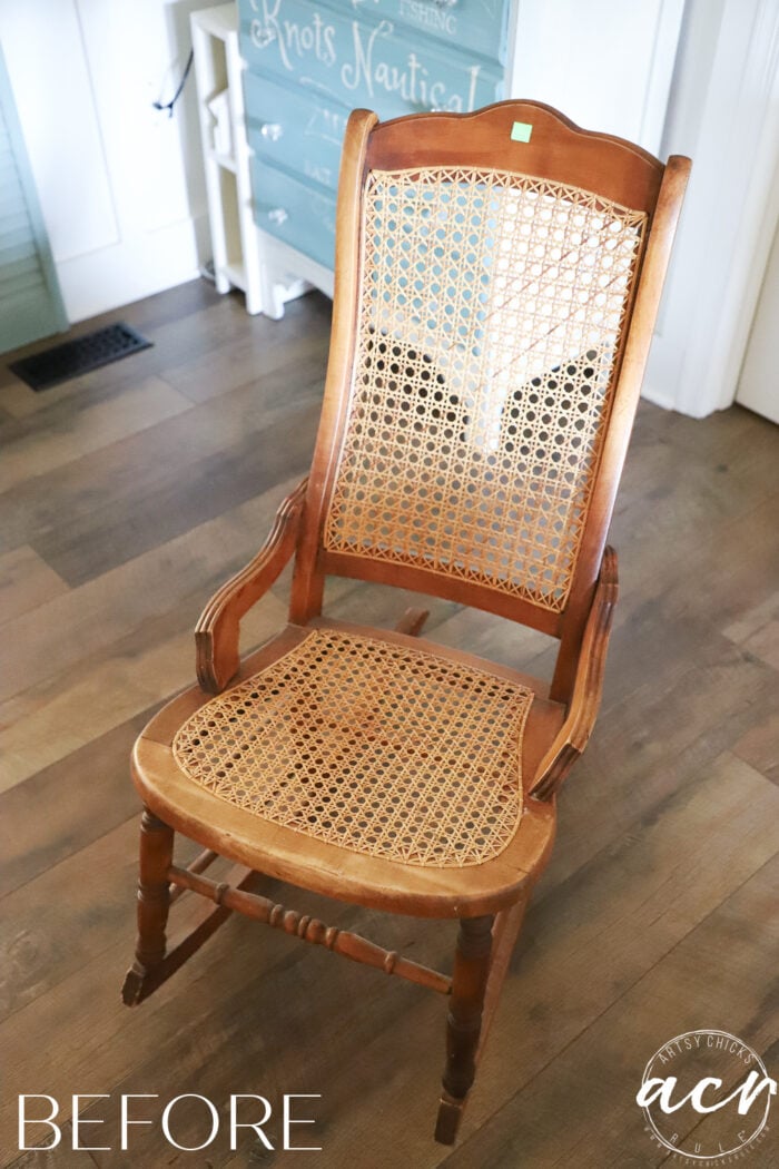 Cane Rocker Update Artsy Chicks Rule