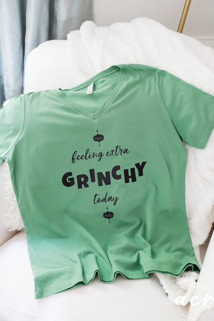 green grinch shirt