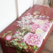 Painted Cedar Chest Makeover artsychicksrule-28