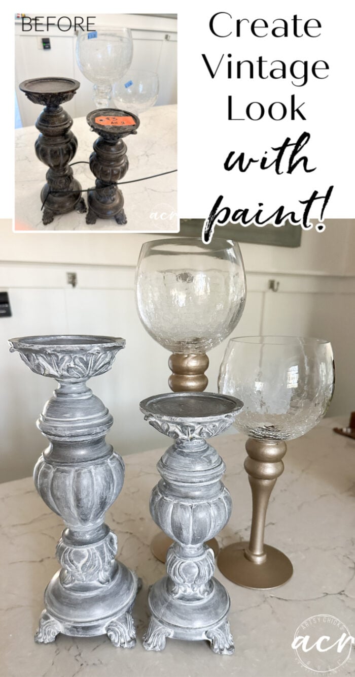 Create a Vintage Look with Paint