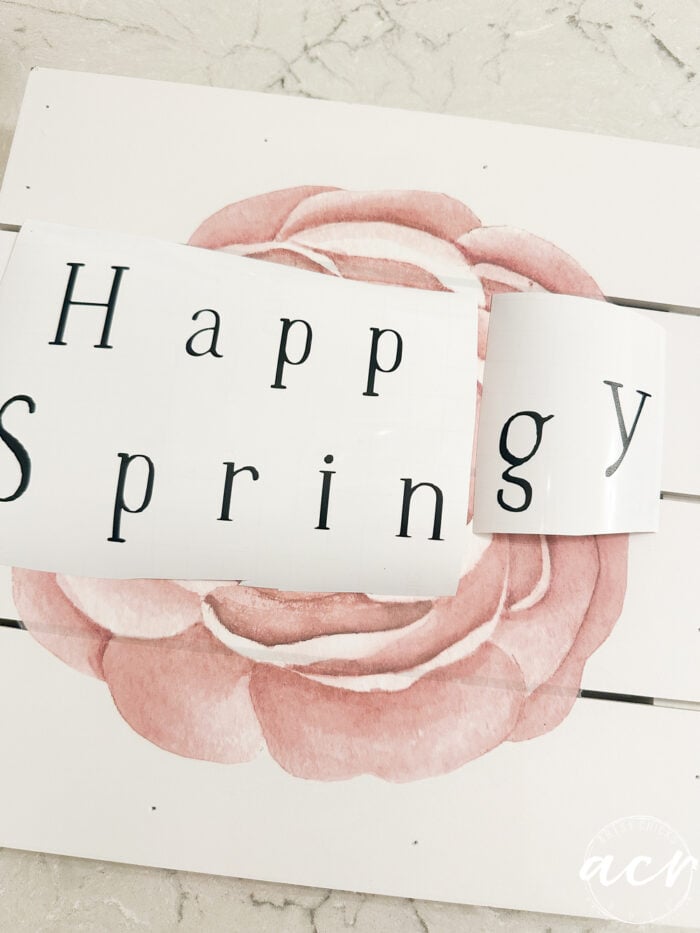 spring sign words