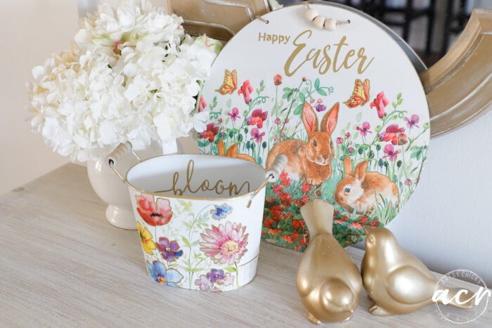 Spring Napkin Projects and Gilding Marker