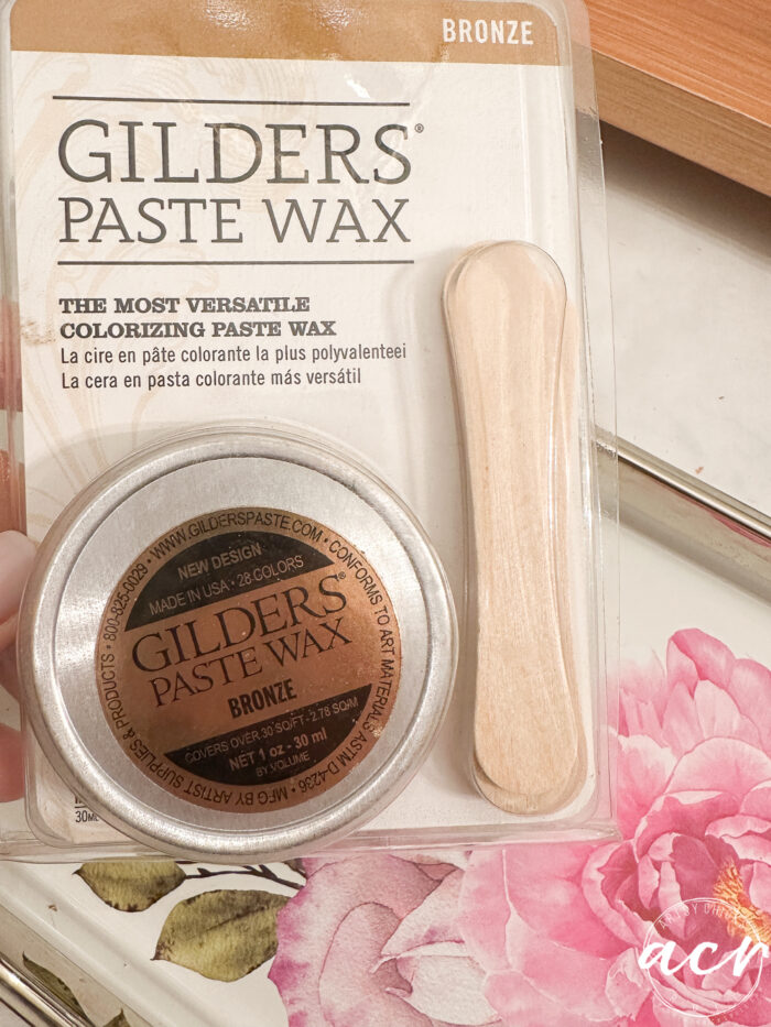 bronze gilder's paste