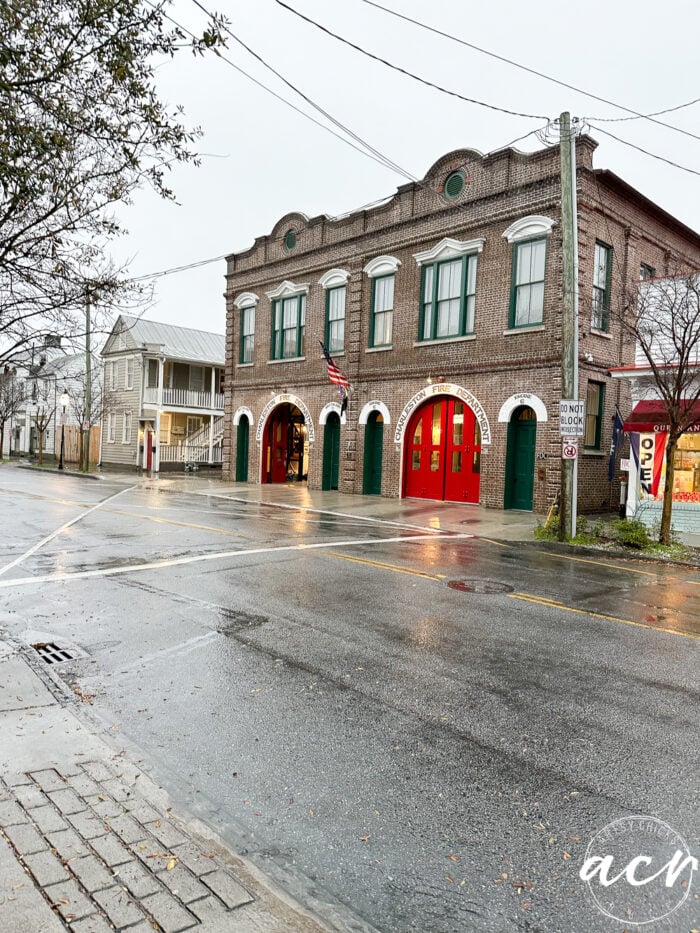 firehouse across the street