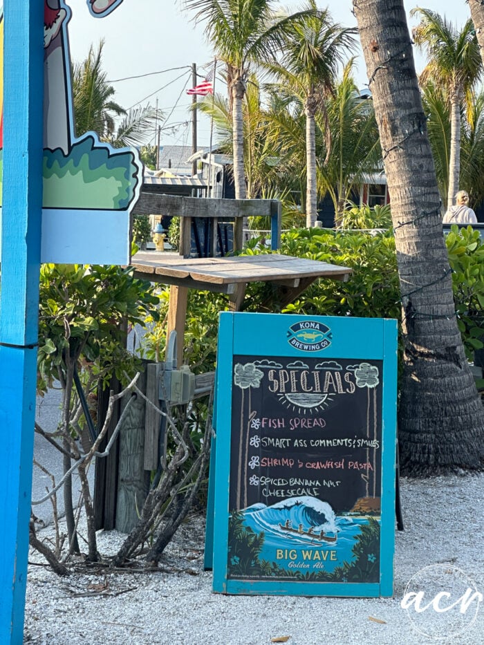funny tiki bar sign