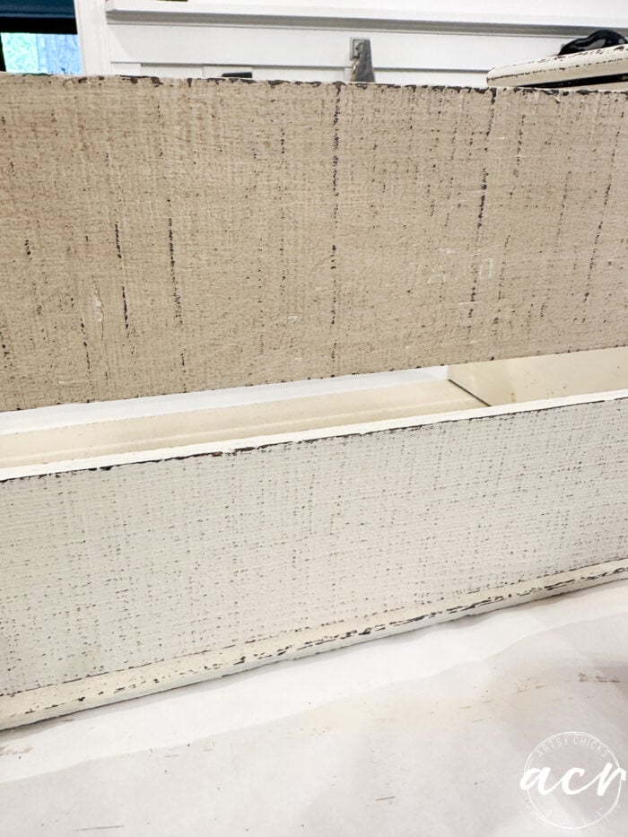 showing the difference between stained and unstained
