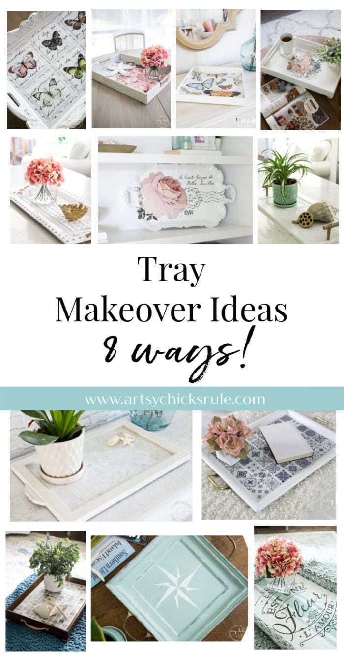 Tray Makeover Ideas (8 ways!)