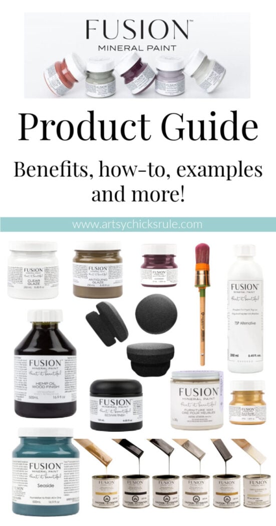 All things Fusion! Fusion Mineral Paint and general Fusion Product Guide detailing products, how to, examples of usage and more! artsychicksrule.com