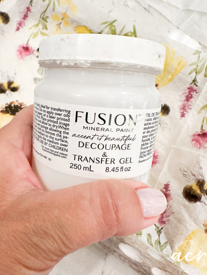 transfer gel bottle