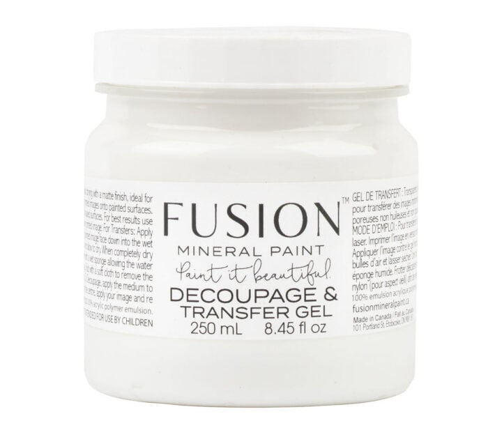 jar of transfer gel
