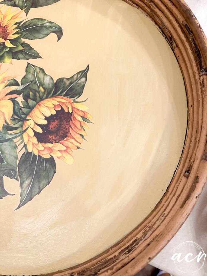 blending a little of the paint elsewhere