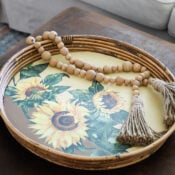 Sunflower Tray Makeover Idea artsychicksrule-19