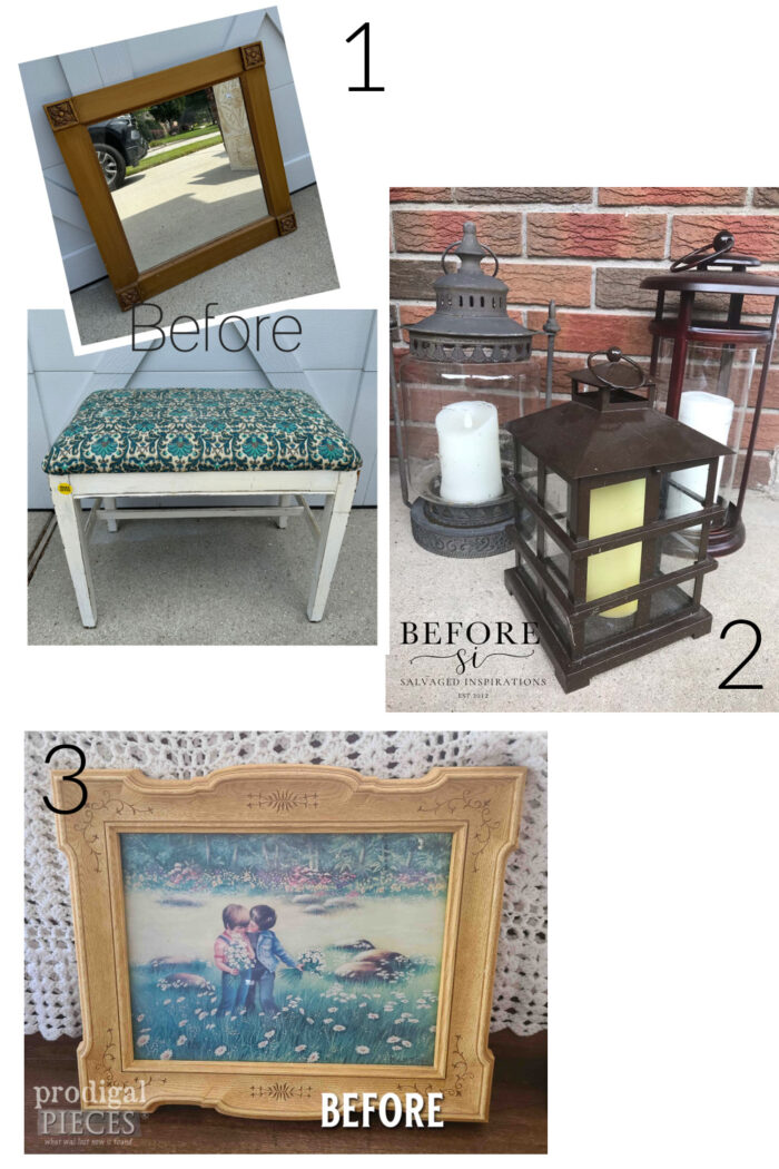 treasures before makeovers