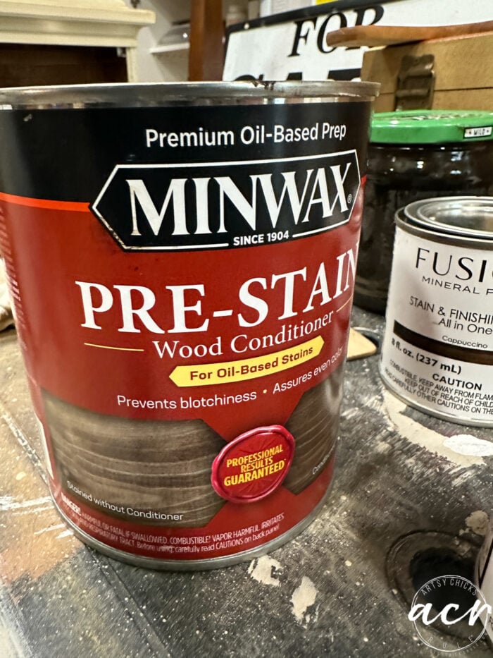 can of pre stain wood conditioner